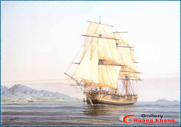 Tranh Thuyền Bườm